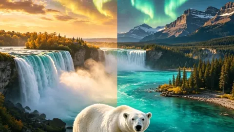 🇨🇦 CANADA — WHERE NATURE IS A MASTERPIECE — traveler post in Edmonton
