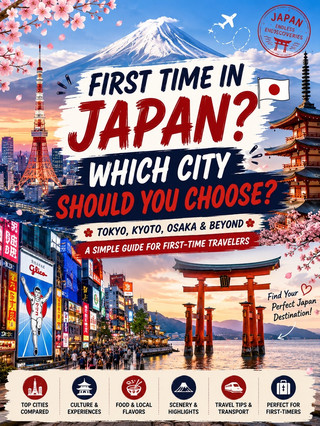 🇯🇵✨ 初めて日本に来る？行く前にこれを保存しておこう！