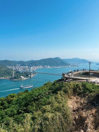[Shimonoseki] Hinoyama Ring: The Ultimate Lookout Over the Kanmon Straits.