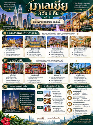 Malaysia 3 Hari 2 Malam: Puas Jalan-jalan, Kulineran, Belanja, & Transportasi Mudah
