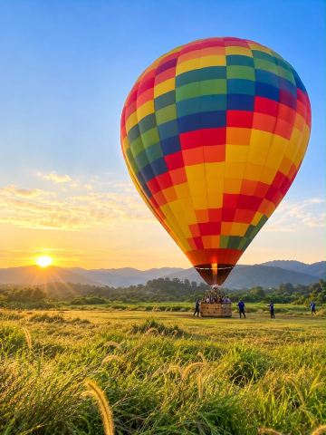 チェンマイ「Balloon Clubhouse」で体験！巨大熱気球から眺める絶景の日の出レビュー。
