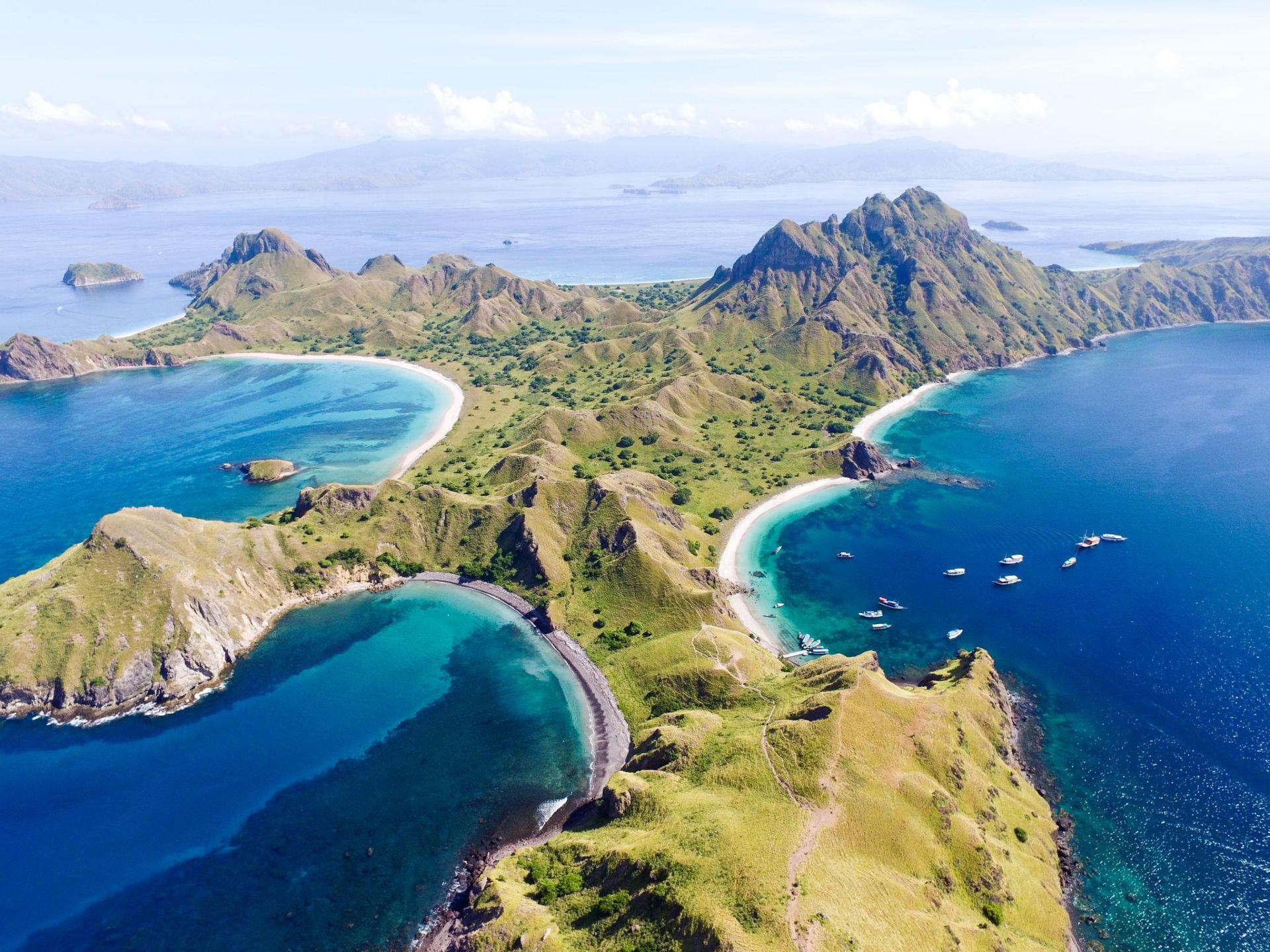 Hiking Padar Island: Tri-Colored Bays, Rugged Ridges, and Komodo Panoramas!