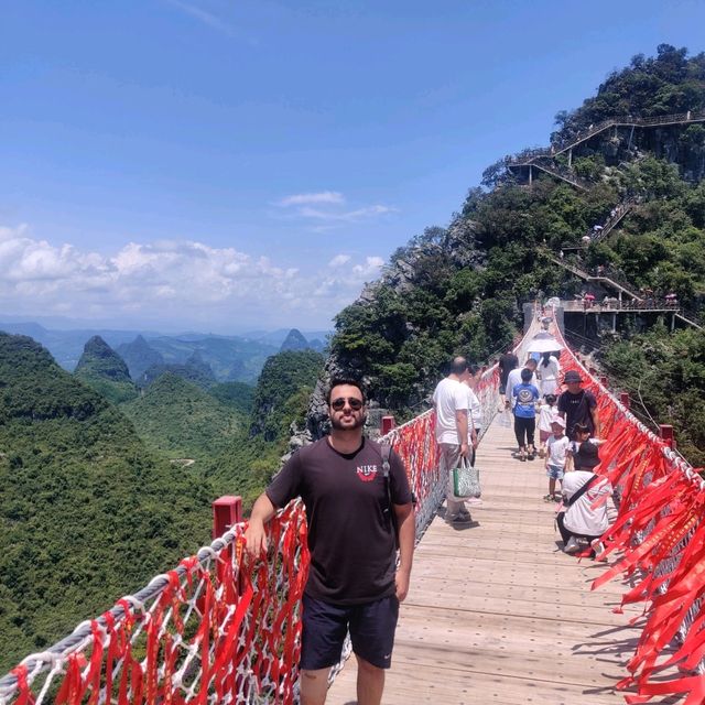 Stunning views at Ruyi Peak!