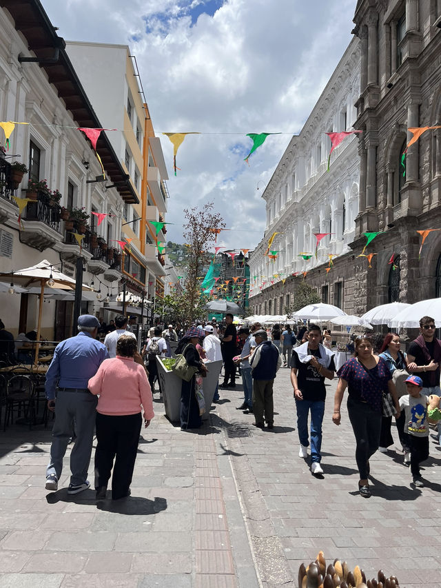 世界遺産の街キト🇪🇨
