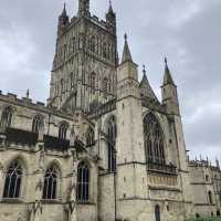 Spell bound by Gloucester Cathedral 