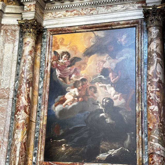 This gorgeous church is FREE to visit in Rome 🇮🇹