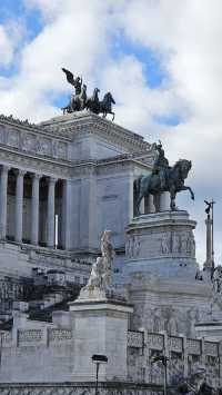 📍 Architectural Highlights: Piazza Venezia & the Vittorio Emanuele II Monument 🏛️