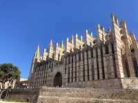 La Seu. The welcoming fortress into Palma de Mallorca