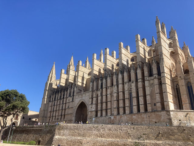 La Seu. The welcoming fortress into Palma de Mallorca