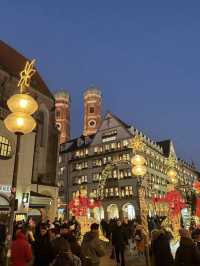✨ Munich Christmas Market – Starry Nights and Festive Delights 🌟🍷