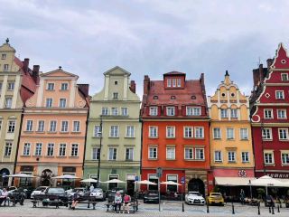 #winterescape Uncover Hidden Treasures at the Regional Museum in Środa Śląska 🏛️🌦️  
Step into a slice of Lower Silesian history at the Regional Museum in Środa Śląska, where medieval legends come alive through fascinating exhibits and striking statues—perfect for culture lovers and photo chasers alike!

Start your visit exploring the museum’s main hall, home to artifacts that trace the city’s rich past. Don’t miss the highlight outside: the striking statue holding a miniature building—set against the ever-changing Silesian sky, it makes for a uniquely atmospheric, insta-worthy shot (cloudy and rainy days only sharpen the drama in your pics!). For the best angle, stand at a slight distance and use the modern architecture as a backdrop to frame both the statue and the sky.

Inside, dive into displays of local treasures and Western-style art and architecture. From medieval coins to historic city plans, it’s a crash course in the area’s vibrant cultural tapestry. Capture close-ups of building details and unique artifacts for the ultimate visual diary.

Visiting tips:  
- Plan for drizzle—bring a raincoat or waterproof jacket as Środa Śląska’s weather loves to keep visitors guessing.  
- Museum hours are limited, especially on weekends (just noon to 3 PM Saturday-Sunday), so aim to arrive early for unhurried exploration.  
- Many displays feature Polish-only descriptions. Brush up on some phrases or use a translation app for deeper insights.

Precautions:  
Slippery pavements in wet weather—watch your step, especially outdoors!

#ŚrodaŚląska #PolandTravel #HiddenGems #MuseumLovers #CulturalJourney