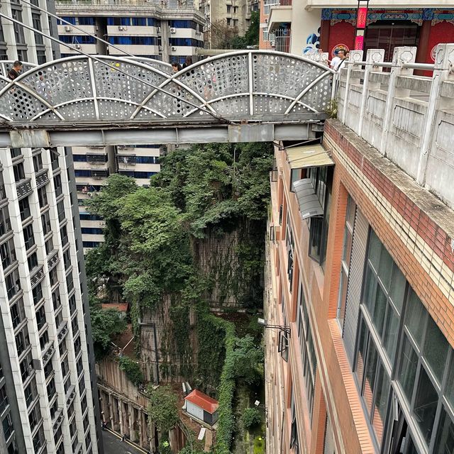 City in a mountain or mountain in a city?