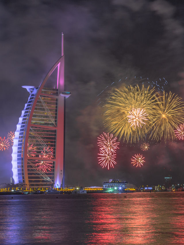 Magnificent Fireworks in Dubai!!!