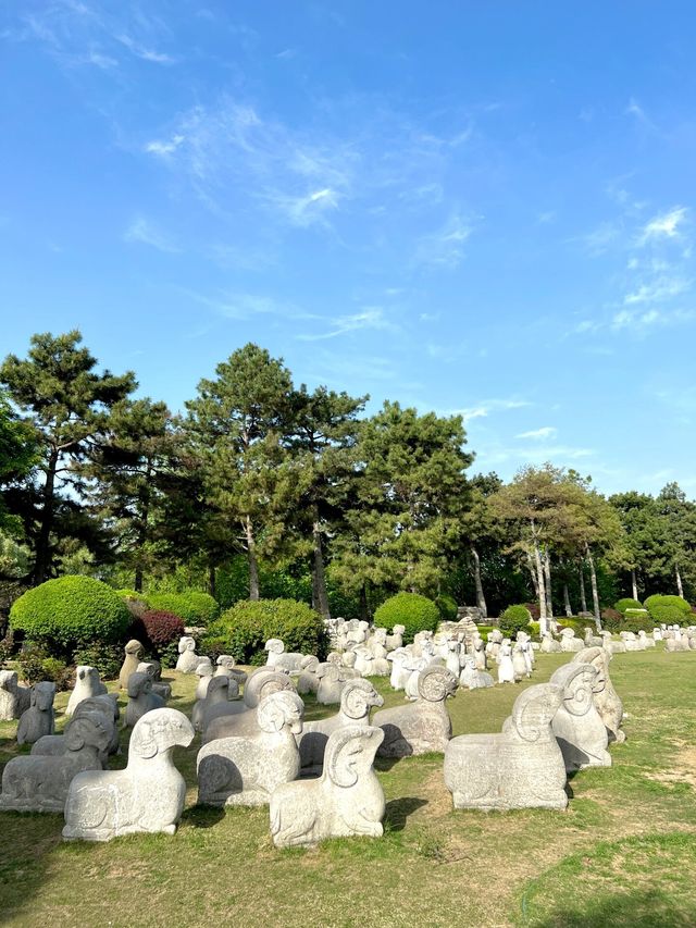 陝西西安唐苑新中式打卡地園林公園