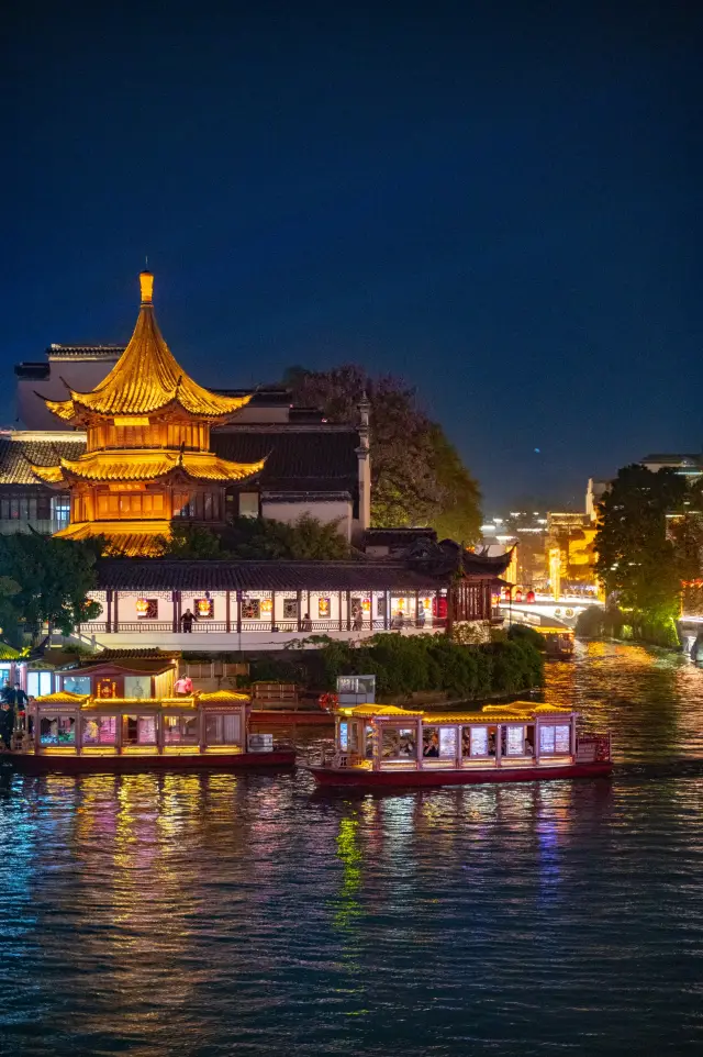 Unveiling the ultimate guide to night cruising on the Qinhuai River! Fast code