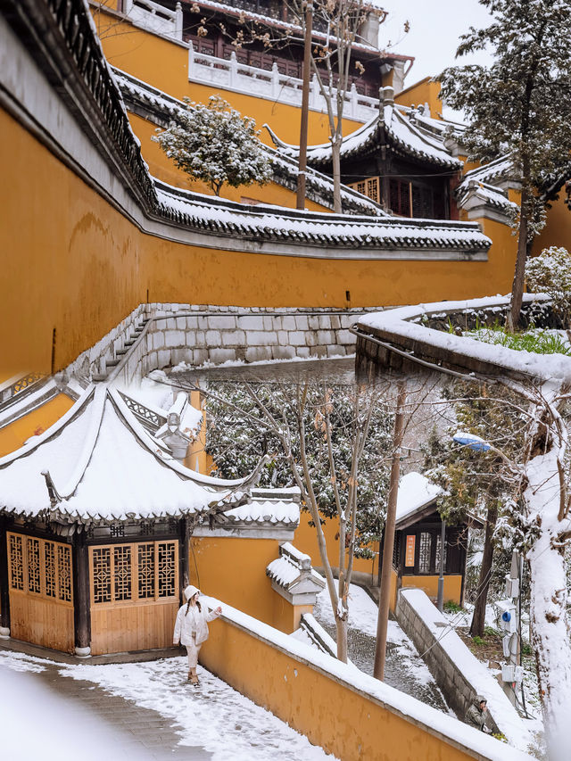 揚州｜雪後大明寺，驚鴻一瞥美若仙境