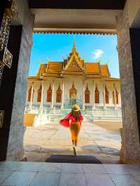 Feeling like Cambodian princess at Phnom Penh