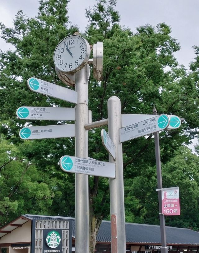 東京第一座公園上野公園