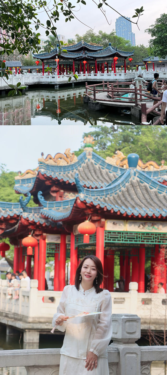 深圳的全國唯一「龍文化」主題公園，這個古風公園有一萬條龍