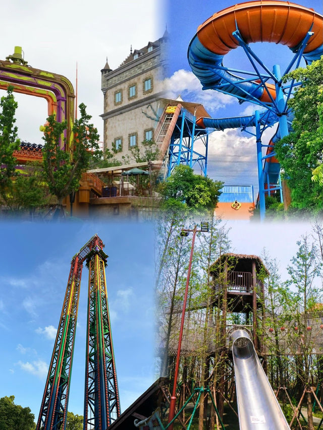 蘇州超高性價比遊樂園/不要小看每個項目