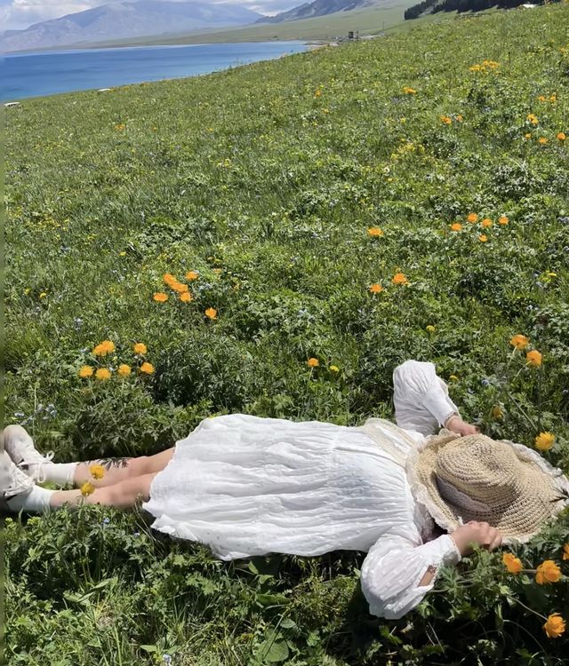 沒白活，因為來到賽里木湖啦！！！
