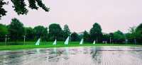 閔行文化公園｜梅雨瀟瀟瀝瀝，公園鬱鬱蔥蔥