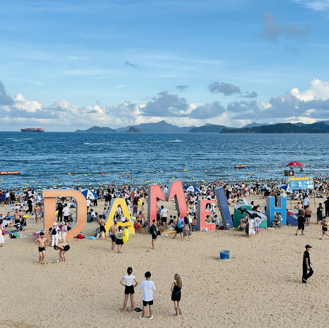 夏天要來打卡深圳大梅沙海濱公園😍😍