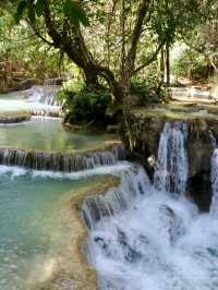 Kuangsi Waterfalls most adventurous experience❤️