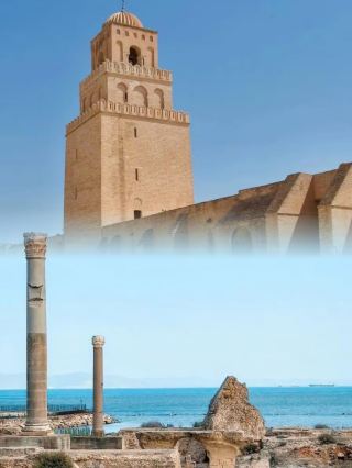 The romance of the Mediterranean, the desolation of the Sahara, the rugged charm of North Africa, and the elegance of Europe.