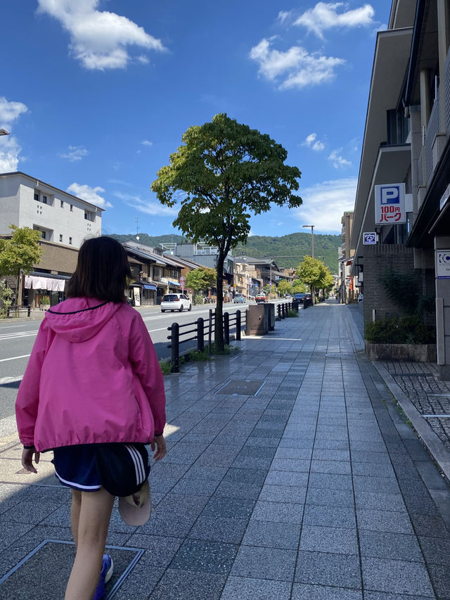 日本ㅣ京都ㅣ白川筋老街散策ㅣ石橋流水老屋。