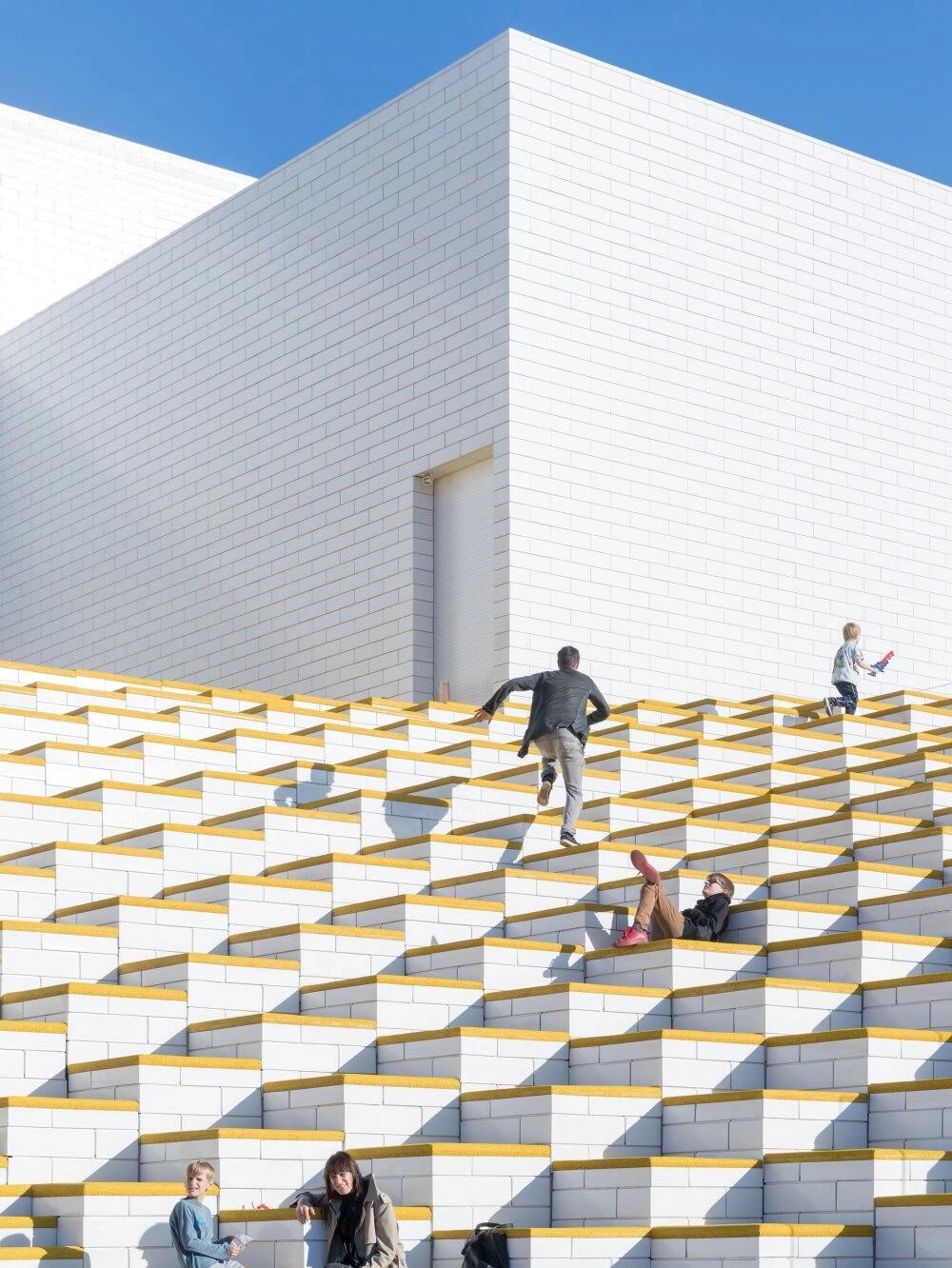The super fun LEGO House in Billund, Denmark.