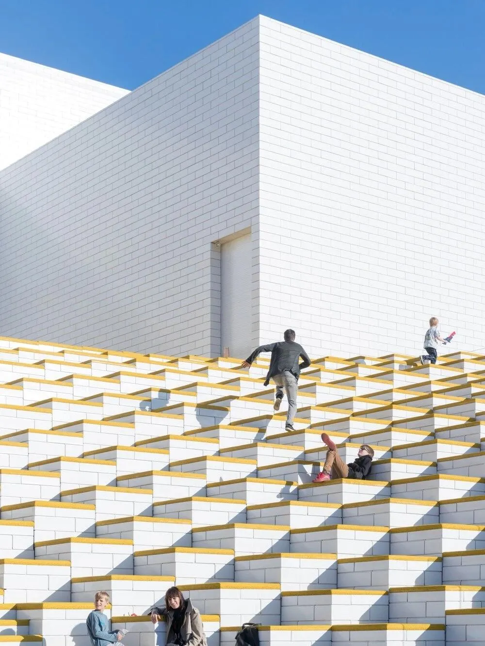 The super fun LEGO House in Billund, Denmark.