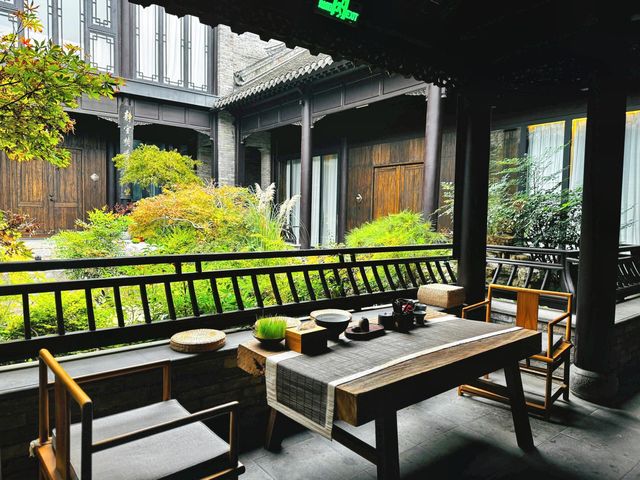 寶藏酒店· 徐州回龍窩花間府伴雲亭。 寶藏酒店· 徐州回龍窩花間府伴雲亭。
