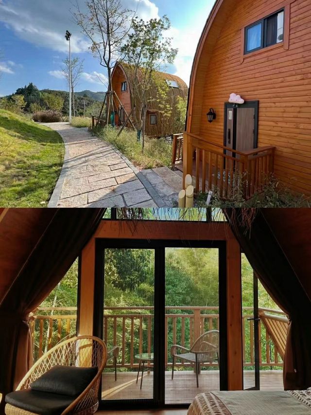 福州親子遊·永泰稻田獨棟小木屋。