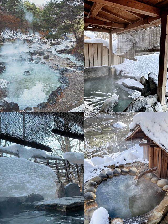 藏王溫泉，冬日裡的溫暖仙境