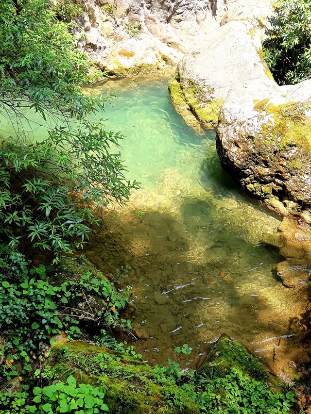 雲南泥珠河大峽谷，等風來不及追風去