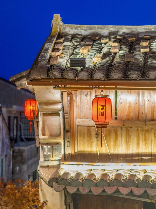 在蒼南小漁村，逛霞關老街