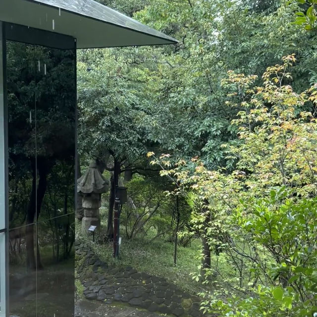 🌧️雨天限定的根津美術館｜在綠意與歷史間尋得寧靜