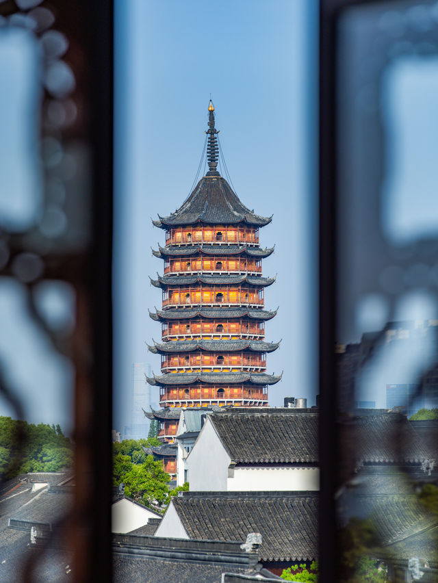 桃花塢景區文昌閣打卡