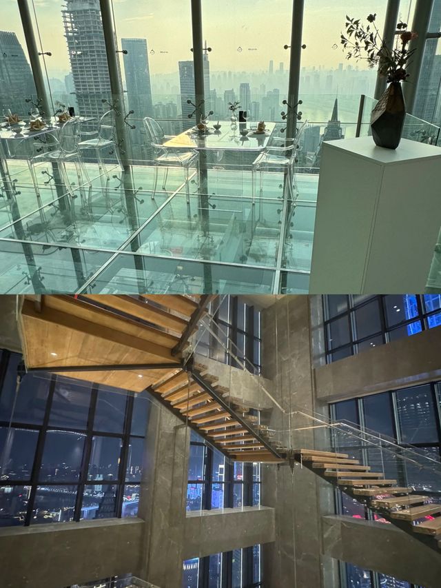 重慶解放碑威斯汀｜解鎖高空泳池！