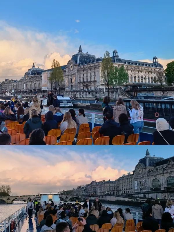 Experience the Sunset Cruise on the Seine River in Paris