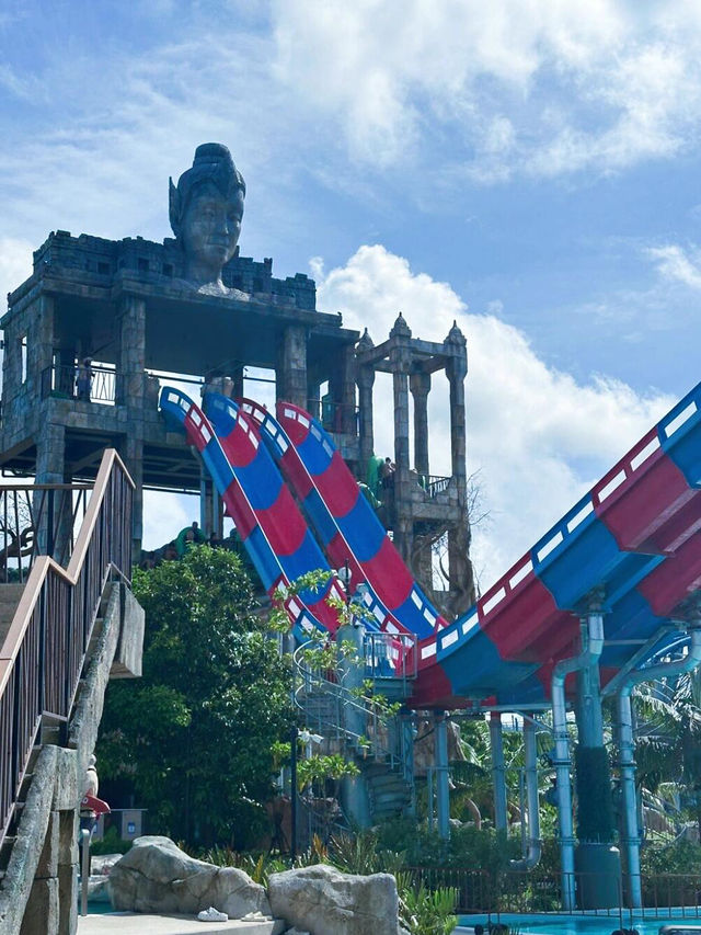 泰國必打卡水上樂園！寶貝們玩到瘋掉💦