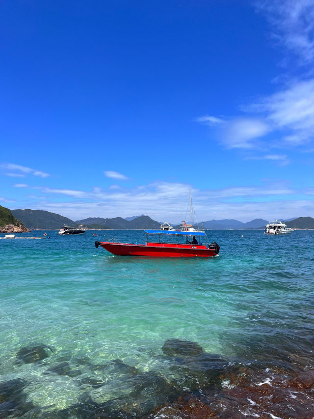 🌊香港瓮缸灣，浮潛皮划艇天堂