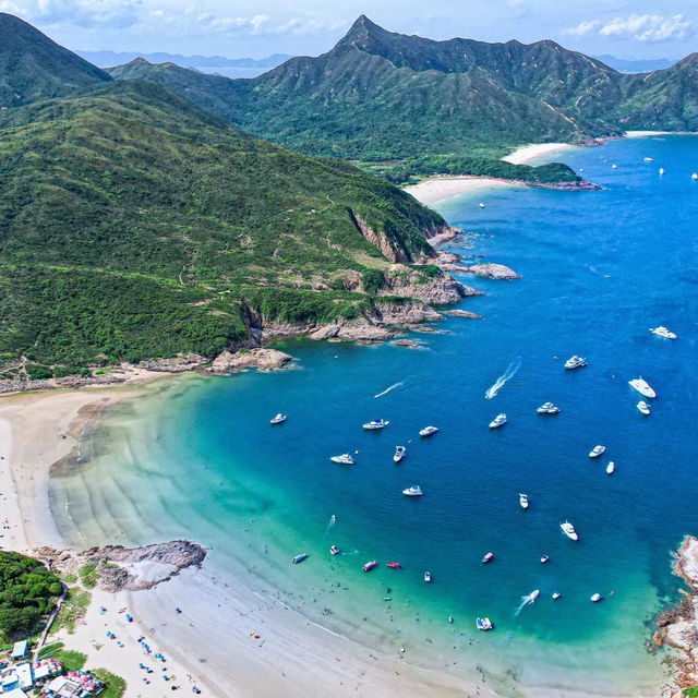 🏝️【香港原來係隱藏版海島天堂！玻璃海、火山岩一次玩夠】 