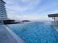 珠海酒店泳池天花板！🌊望海樓無邊際泳池，270°擁抱港珠澳大橋海景！秒殺三亞！