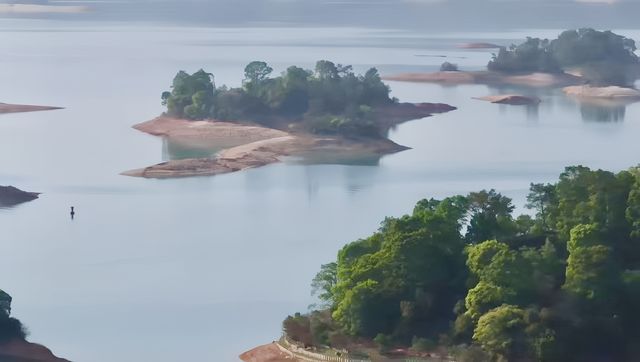 河源九里湖｜被綠意治癒嘅週末吸氧地