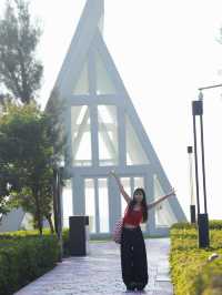 東澳島：蜜月公園的白色婚禮堂太好拍了！