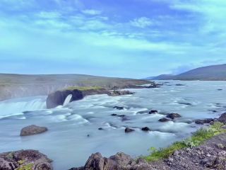 Soak in hot springs while watching the aurora and explore the relics of Viking gods!