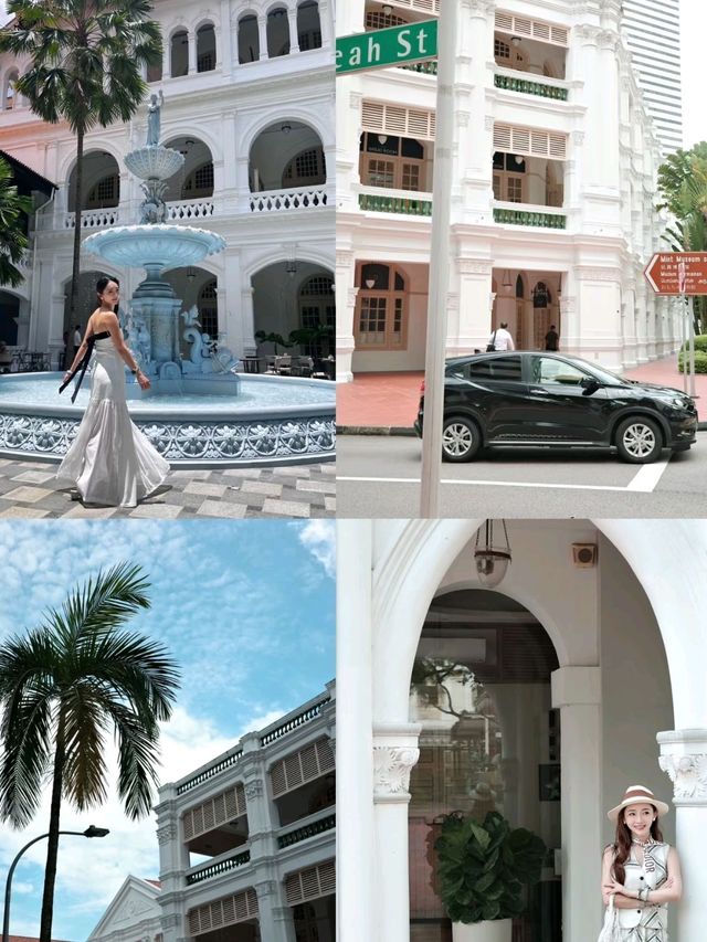 Raffles Hotel in Singapore is Stunning🌹