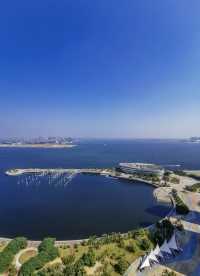 湛江金沙灣 不用離開城市，就能擁抱陽光沙灘！ 1.5公里濱海步道，椰林樹影，適合散步/騎行  沿途設